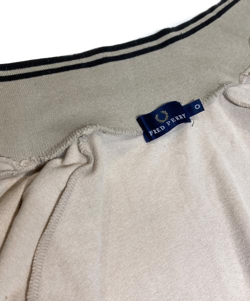 FRED PERRY（フレッドペリー）FRED PERRY (フレッドペリー) Towelling Track Jacket ベージュの古着・服飾アイテム