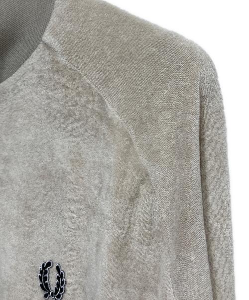 FRED PERRY（フレッドペリー）FRED PERRY (フレッドペリー) Towelling Track Jacket ベージュの古着・服飾アイテム