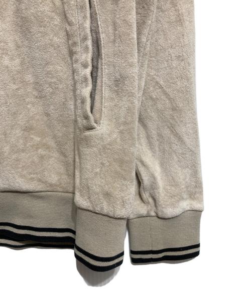 FRED PERRY（フレッドペリー）FRED PERRY (フレッドペリー) Towelling Track Jacket ベージュの古着・服飾アイテム