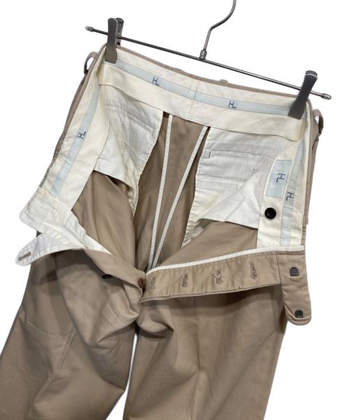 HERILL（ヘリル）HERILL (ヘリル) Egyptian cotton Chino Tack PT ベージュ サイズ:1の古着・服飾アイテム