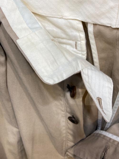 HERILL（ヘリル）HERILL (ヘリル) Egyptian cotton Chino Tack PT ベージュ サイズ:1の古着・服飾アイテム
