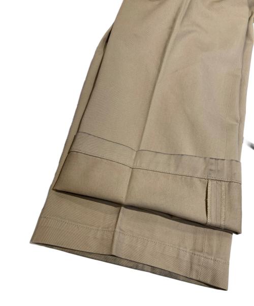 HERILL（ヘリル）HERILL (ヘリル) Egyptian cotton Chino Tack PT ベージュ サイズ:1の古着・服飾アイテム