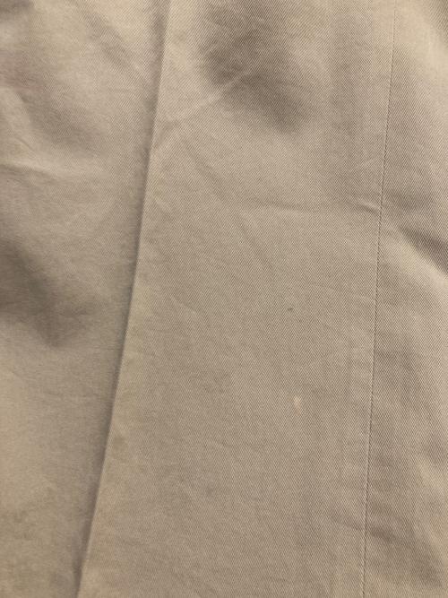 HERILL（ヘリル）HERILL (ヘリル) Egyptian cotton Chino Tack PT ベージュ サイズ:1の古着・服飾アイテム