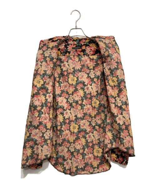 Engineered Garments（エンジニアドガーメンツ）Engineered Garments (エンジニアードガーメンツ) 花柄シャツ レッド×ブラック サイズ:Mの古着・服飾アイテム