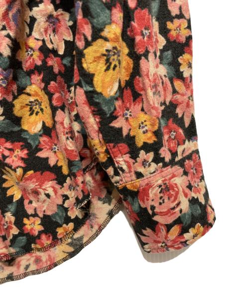 Engineered Garments（エンジニアドガーメンツ）Engineered Garments (エンジニアードガーメンツ) 花柄シャツ レッド×ブラック サイズ:Mの古着・服飾アイテム