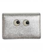 ANYA HINDMARCHアニヤ・ハインドマーチ）の古着「カードケース」｜シルバー