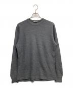 AURALEEオーラリー）の古着「WOOL COTTON THERMAL P/O」｜グレー