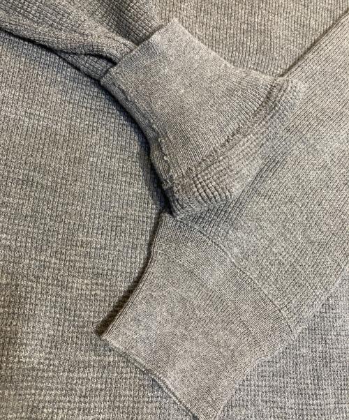 AURALEE（オーラリー）AURALEE (オーラリー) WOOL COTTON THERMAL P/O グレー サイズ:4の古着・服飾アイテム