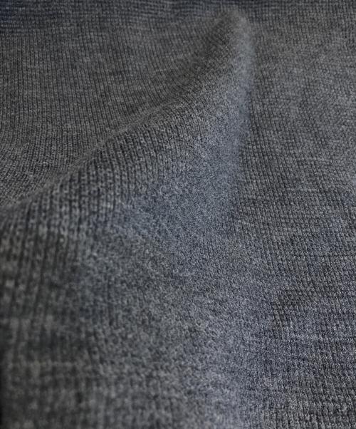 AURALEE（オーラリー）AURALEE (オーラリー) WOOL COTTON THERMAL P/O グレー サイズ:4の古着・服飾アイテム
