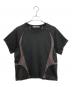 NVRFRGT（ネヴァーフォーゲット）の古着「別注 PANELED HALF SLEEVE T-SHIRT」｜グレー
