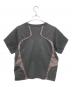 NVRFRGT (ネヴァーフォーゲット) 別注 PANELED HALF SLEEVE T-SHIRT グレー サイズ:2：8000円