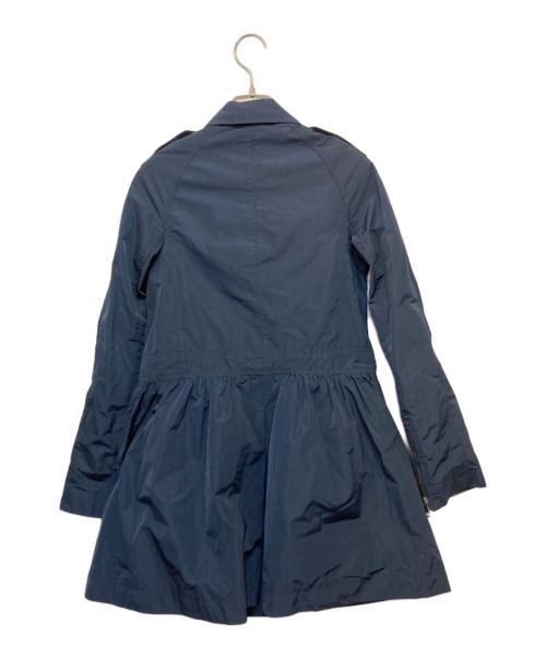BURBERRY（バーバリー）BURBERRY (バーバリー) ウエストギャザートレンチコート ネイビー サイズ:14Yの古着・服飾アイテム
