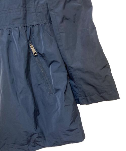 BURBERRY（バーバリー）BURBERRY (バーバリー) ウエストギャザートレンチコート ネイビー サイズ:14Yの古着・服飾アイテム