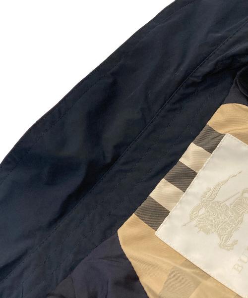 BURBERRY（バーバリー）BURBERRY (バーバリー) ウエストギャザートレンチコート ネイビー サイズ:14Yの古着・服飾アイテム