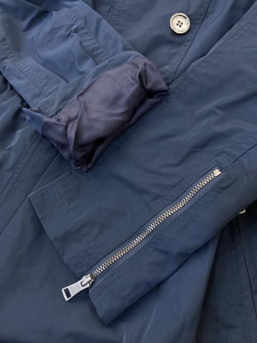 BURBERRY（バーバリー）BURBERRY (バーバリー) ウエストギャザートレンチコート ネイビー サイズ:14Yの古着・服飾アイテム