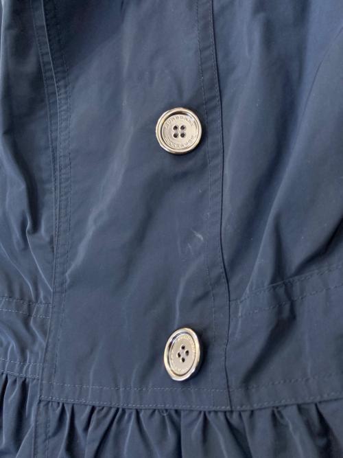 BURBERRY（バーバリー）BURBERRY (バーバリー) ウエストギャザートレンチコート ネイビー サイズ:14Yの古着・服飾アイテム