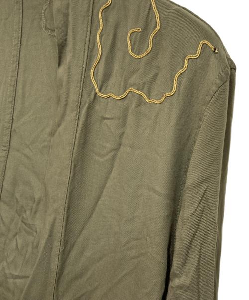 KAPITAL（キャピタル）KAPITAL (キャピタル) レーヨン刺繍ガウンコート グリーン サイズ:Sの古着・服飾アイテム