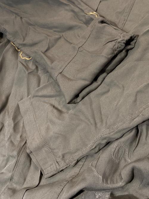 KAPITAL（キャピタル）KAPITAL (キャピタル) レーヨン刺繍ガウンコート グリーン サイズ:Sの古着・服飾アイテム