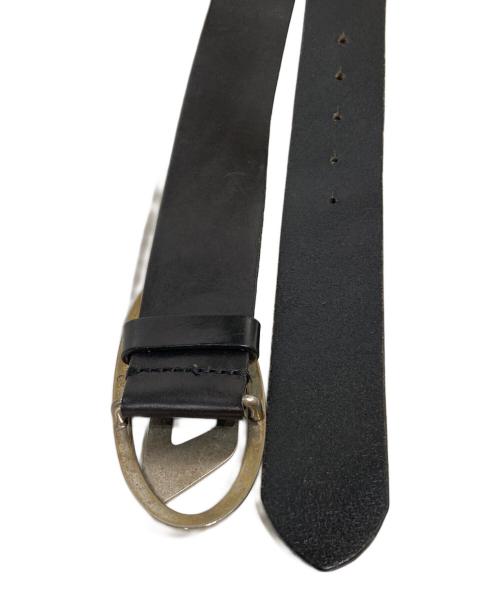DIESEL（ディーゼル）DIESEL (ディーゼル) D バックルベルト ブラック サイズ:90/36の古着・服飾アイテム