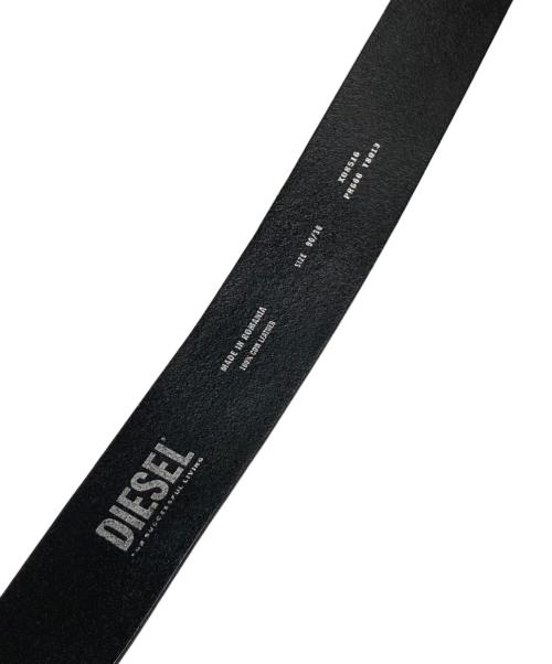 DIESEL（ディーゼル）DIESEL (ディーゼル) D バックルベルト ブラック サイズ:90/36の古着・服飾アイテム