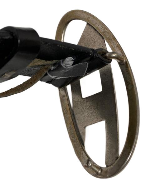 DIESEL（ディーゼル）DIESEL (ディーゼル) D バックルベルト ブラック サイズ:90/36の古着・服飾アイテム