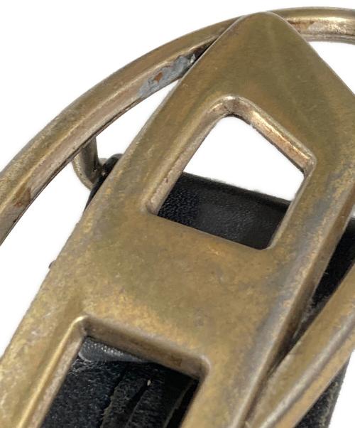 DIESEL（ディーゼル）DIESEL (ディーゼル) D バックルベルト ブラック サイズ:90/36の古着・服飾アイテム