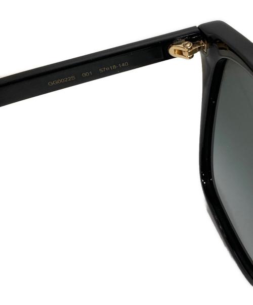 GUCCI（グッチ）GUCCI (グッチ) サングラス ブラック サイズ:57□18-140の古着・服飾アイテム