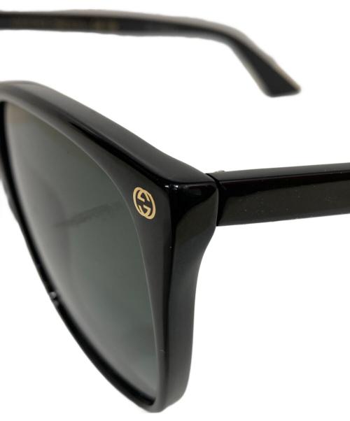 GUCCI（グッチ）GUCCI (グッチ) サングラス ブラック サイズ:57□18-140の古着・服飾アイテム