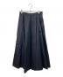ROPE（ロペ）の古着「ドライコットンフォルムフレアスカート」｜ネイビー