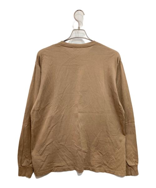 AURALEE（オーラリー）AURALEE (オーラリー) LUSTER PLAITING L/S TEE ブラウン サイズ:3の古着・服飾アイテム