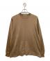 AURALEE（オーラリー）の古着「LUSTER PLAITING L/S TEE」｜ブラウン