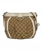 GUCCIグッチ）の古着「グッチシマ ショルダーバッグ」｜ブラウン