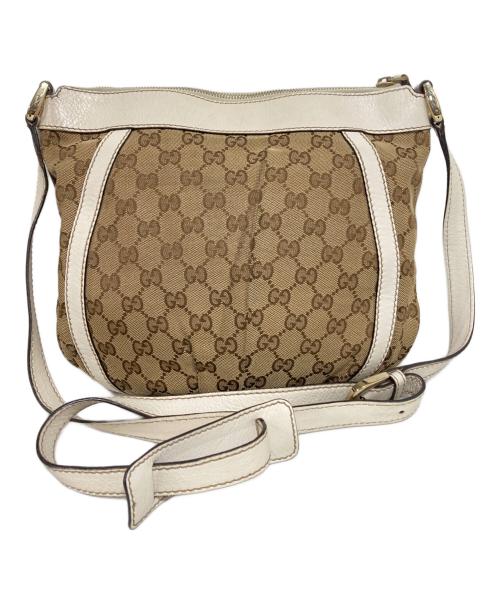 GUCCI（グッチ）GUCCI (グッチ) グッチシマ ショルダーバッグ ブラウンの古着・服飾アイテム