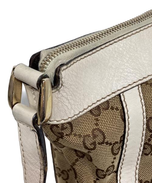 GUCCI（グッチ）GUCCI (グッチ) グッチシマ ショルダーバッグ ブラウンの古着・服飾アイテム