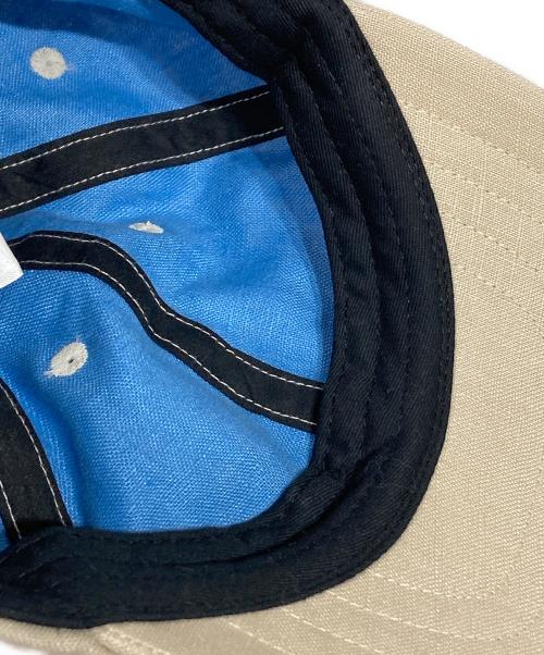 Vivienne Westwood（ヴィヴィアンウエストウッド）Vivienne Westwood (ヴィヴィアンウエストウッド) オーブ刺繍キャップ ベージュの古着・服飾アイテム