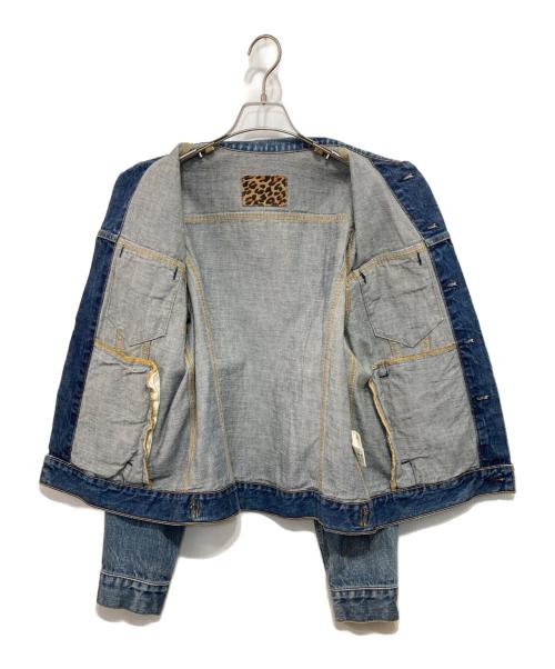 Whim Gazette（ウィムガゼット）Whim Gazette (ウィムガゼット) デニムブルゾン インディゴ サイズ:Fの古着・服飾アイテム