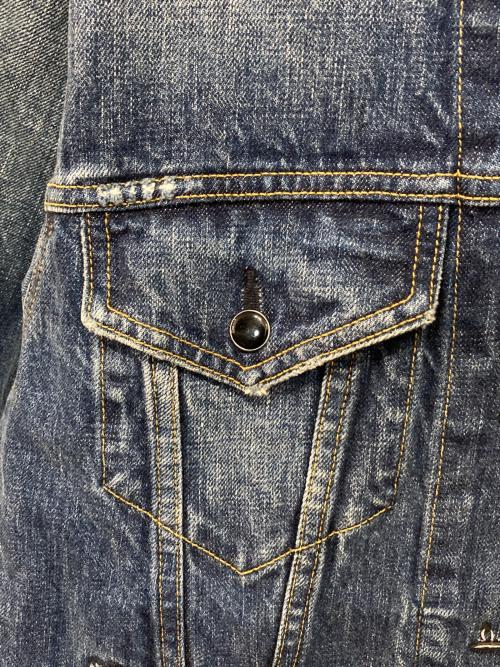 Whim Gazette（ウィムガゼット）Whim Gazette (ウィムガゼット) デニムブルゾン インディゴ サイズ:Fの古着・服飾アイテム