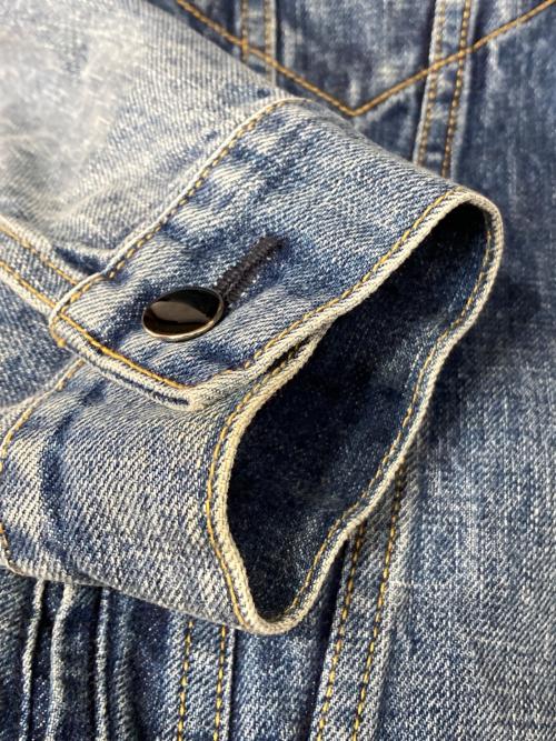 Whim Gazette（ウィムガゼット）Whim Gazette (ウィムガゼット) デニムブルゾン インディゴ サイズ:Fの古着・服飾アイテム