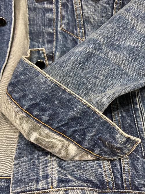 Whim Gazette（ウィムガゼット）Whim Gazette (ウィムガゼット) デニムブルゾン インディゴ サイズ:Fの古着・服飾アイテム