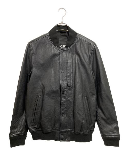 Denham（デンハム）Denham (デンハム) レザーブルゾン ブラック サイズ:Mの古着・服飾アイテム