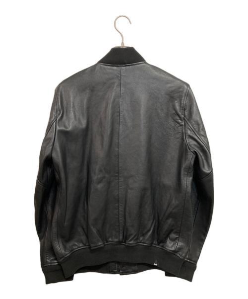 Denham（デンハム）Denham (デンハム) レザーブルゾン ブラック サイズ:Mの古着・服飾アイテム