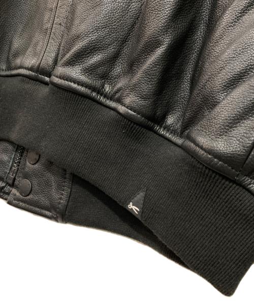 Denham（デンハム）Denham (デンハム) レザーブルゾン ブラック サイズ:Mの古着・服飾アイテム