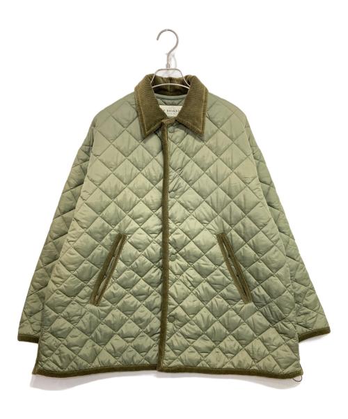 THE SHINZONE（ザ シンゾーン）THE SHINZONE (ザ シンゾーン) Bshop別注 キルティングジャケット グリーン サイズ:FOの古着・服飾アイテム