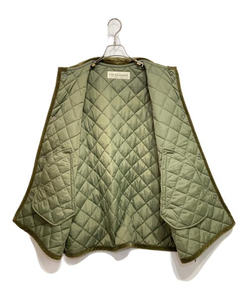 THE SHINZONE（ザ シンゾーン）THE SHINZONE (ザ シンゾーン) Bshop別注 キルティングジャケット グリーン サイズ:FOの古着・服飾アイテム