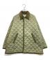 THE SHINZONE（ザ シンゾーン）の古着「Bshop別注 キルティングジャケット」｜グリーン