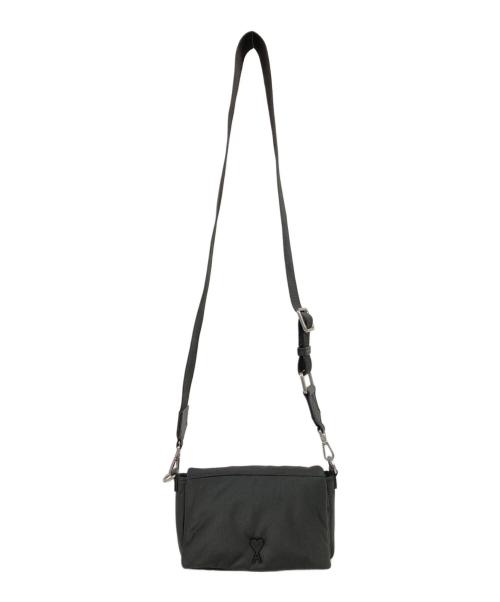 AMI Alexandre Mattiussi（アミアレクサンドルマテュッシ）AMI Alexandre Mattiussi (アミアレクサンドルマテュッシ) Ami De Coeur Lunch Box ブラックの古着・服飾アイテム