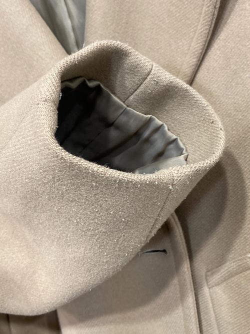 BEAUTY&YOUTH UNITED ARROWS（ビューティーアンドユースユナイテッドアローズ）BEAUTY&YOUTH UNITED ARROWS (ビューティーアンドユースユナイテッドアローズ) メルトンスタンドカラーベルトコート ブラウン サイズ:Ｍの古着・服飾アイテム