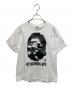A BATHING APE（アベイシングエイプ）の古着「カモ柄Tシャツ」｜ホワイト