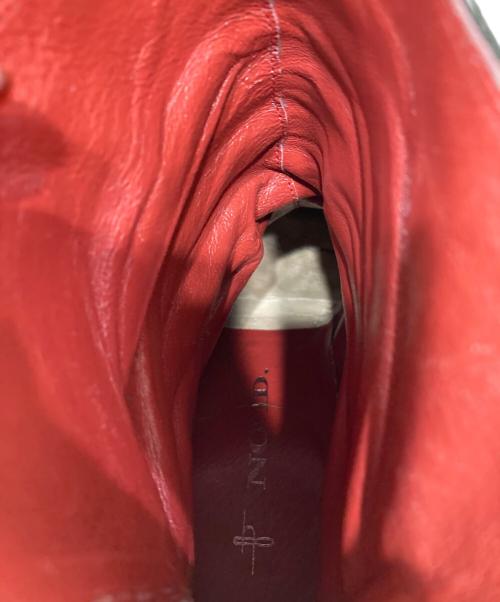 NO ID.（ノーアイディー）NO ID. (ノーアイディー) キップスムースバックZIPドレープブーツ ブラック サイズ:44の古着・服飾アイテム