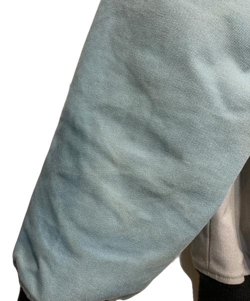 Sauras Being（ソーラス ビーイング）Sauras Being (ソーラス ビーイング) 刺繍スカジャン ブルー×グレー サイズ:Lの古着・服飾アイテム